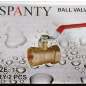 1 Inch Ball Valve Forged 25mm Brass Box of 2pic